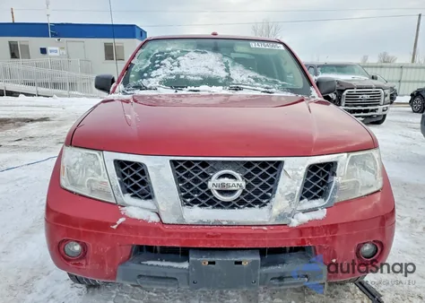 2012 Nissan Frontier Sv z USA, uszkodzony, nr VIN 1N6AD0FV2CC440815